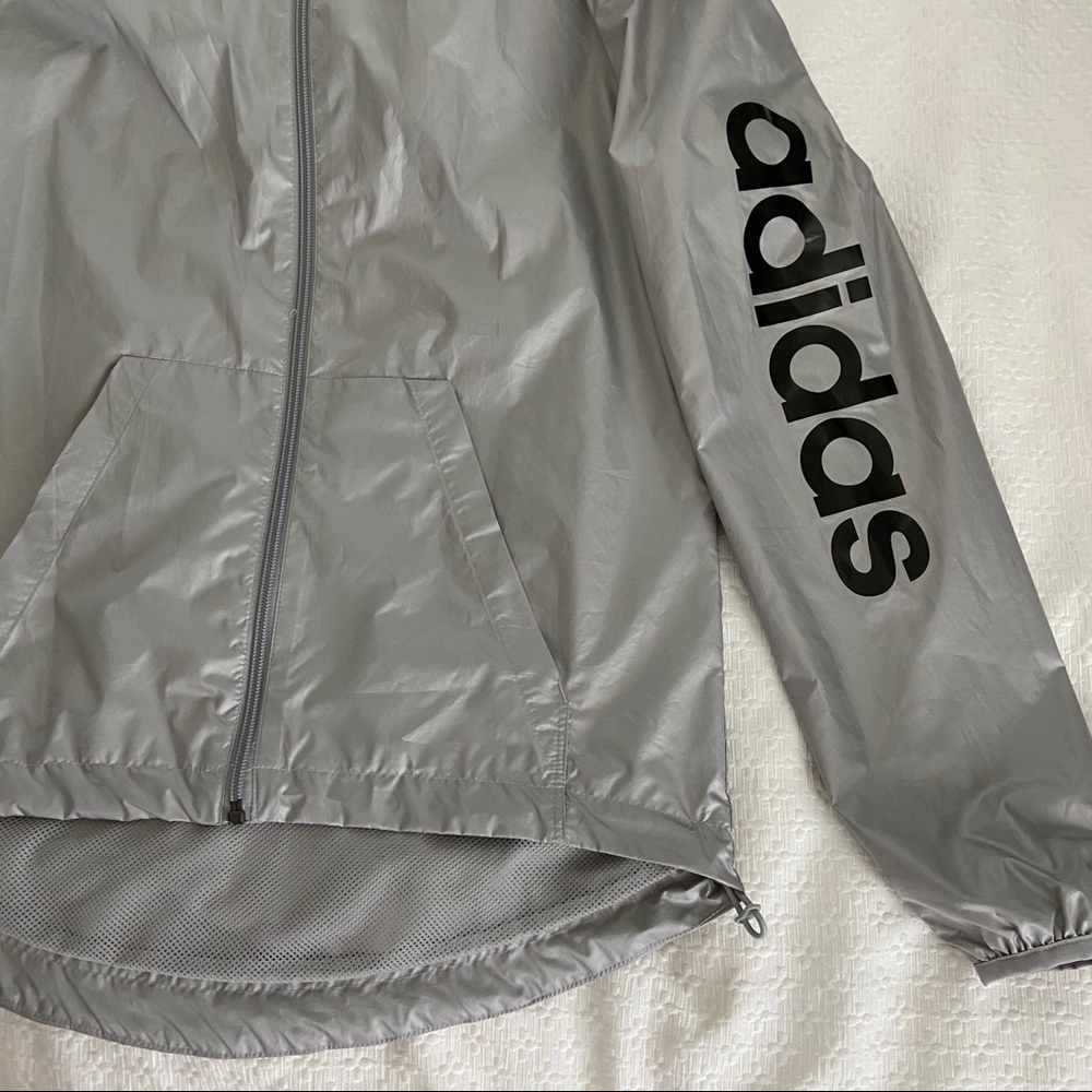 Adidas high-low windbreaker - Picture 2 of 3